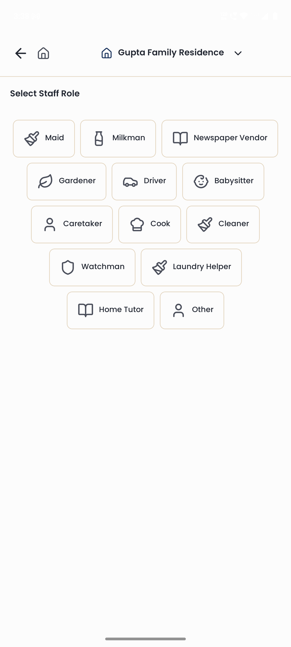 AttendAssist - Add staff